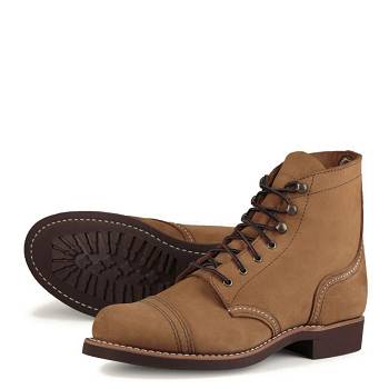 Red Wing Női Heritage Iron Ranger 6 Inch Bakancs Teve